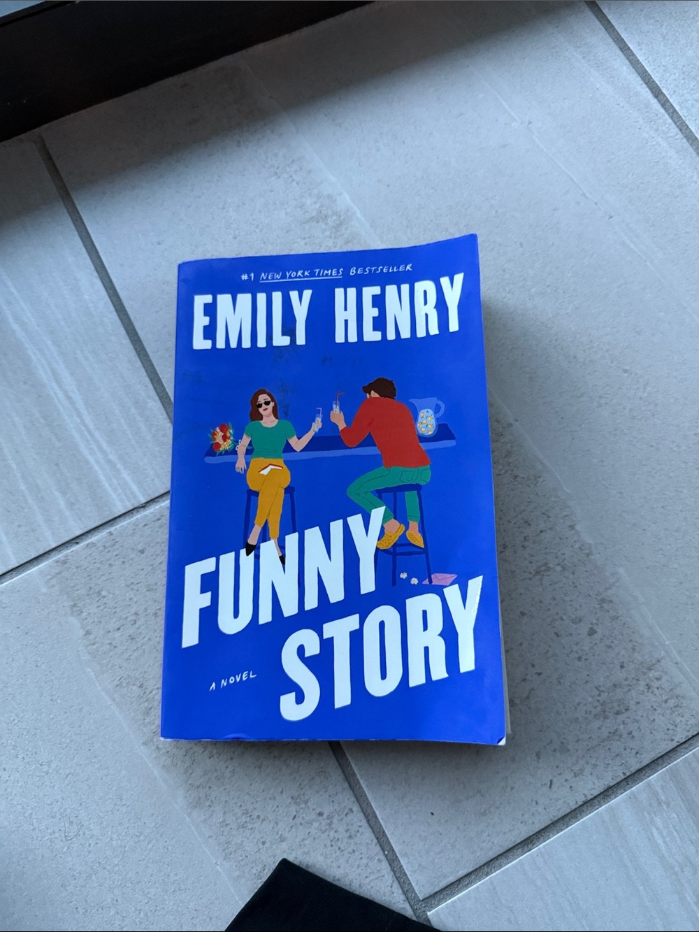 Emily Henry "Funny Story" Paperback Novel - Bright Blue Cover